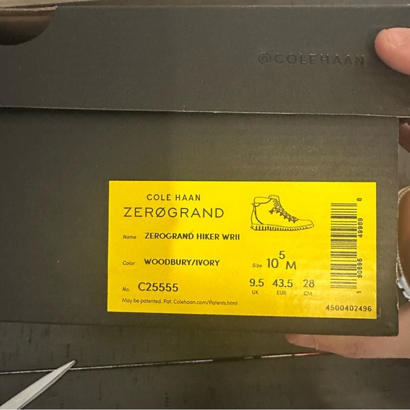 Cole Haan Men’s Zerogrand Hiker Boots WRII - Picture 8 of 8